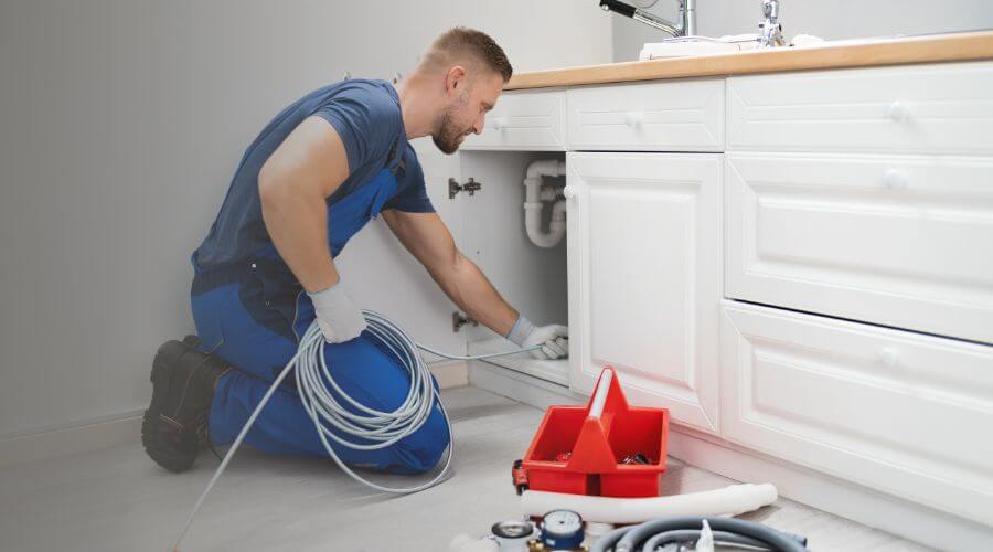Expert burst pipe repair services in New Edinburg, AR